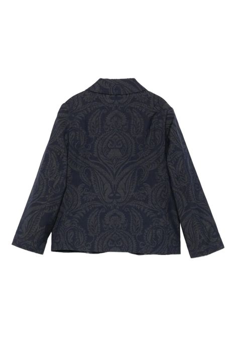 Blazer con stampa paisley ETRO KIDS | GX2P04 I0268621GR